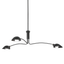Troy Lighting Leo SOFT BLACK 67.5W x 67.5L x 14.5H Chandelier