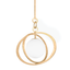 Troy Lighting Olancha VINTAGE GOLD LEAF 22W x 22L x 25H Pendant