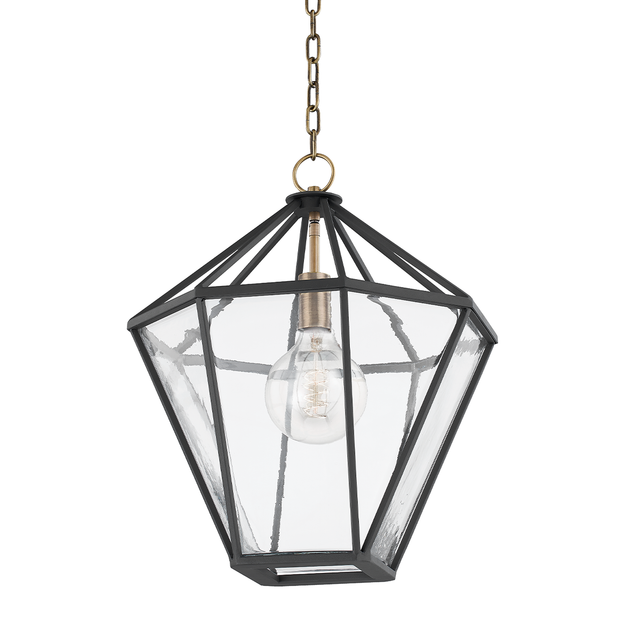 Troy Lighting Moss PATINA BRASS/TEXTURED BLACK 17.75W x 17.75L x 21H Candleholder