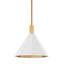 Troy Lighting Huntley PATINA BRASS 15W x 15L x 13.75H Pendant