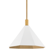 Troy Lighting Huntley PATINA BRASS 22W x 22L x 15.75H Pendant