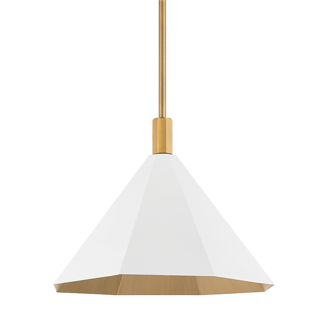Troy Lighting Huntley PATINA BRASS 22W x 22L x 15.75H Pendant