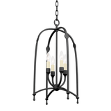 Troy Lighting Rhett BLACK IRON 15W x 15L x 26.5H Candleholder