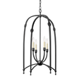 Troy Lighting Rhett BLACK IRON 21.25W x 21.25L x 36H Candleholder