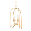 Troy Lighting Rhett VINTAGE GOLD LEAF 15W x 15L x 26.5H Candleholder