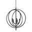 Troy Lighting Fillea BLACK IRON 30W x 30L x 37.25H Pendant