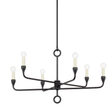 Troy Lighting Orson BLACK IRON 30.75W x 30.75L x 18.75H Chandelier