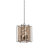 Troy Lighting Ramon TEXTURED BLACK 13W x 13L x 16H Candleholder