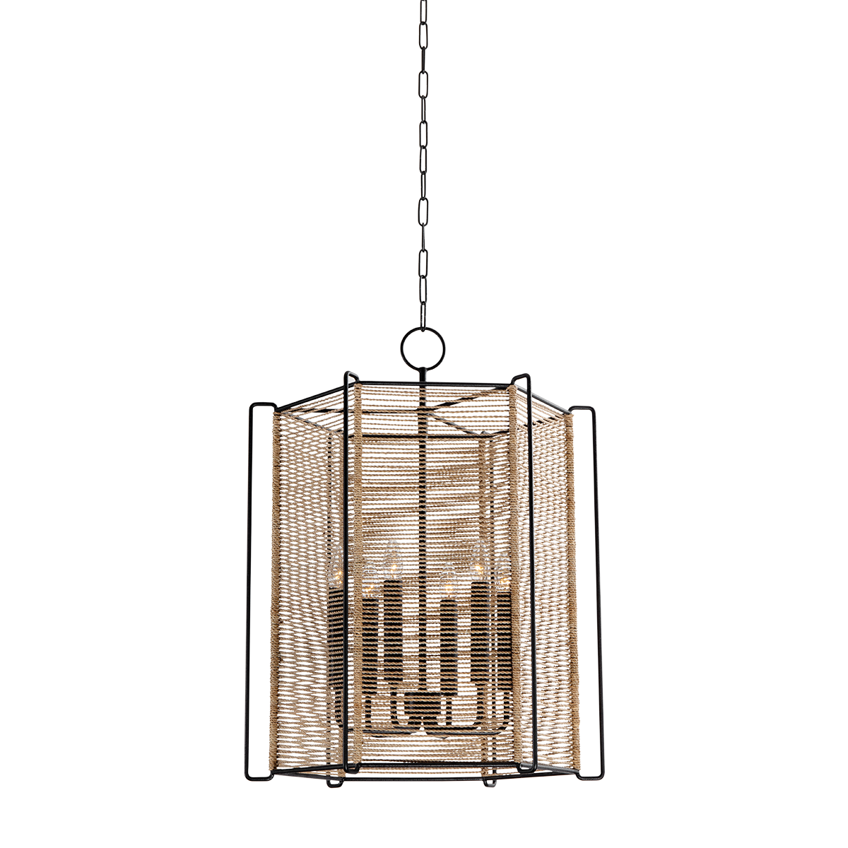 Troy Lighting Ramon TEXTURED BLACK 22W x 22L x 28H Candleholder