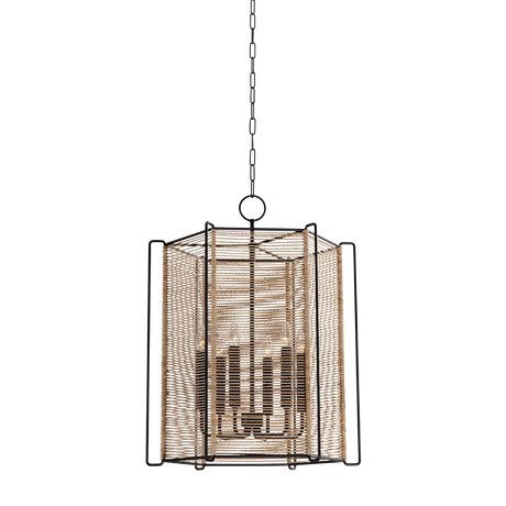 Troy Lighting Ramon TEXTURED BLACK 22W x 22L x 28H Candleholder