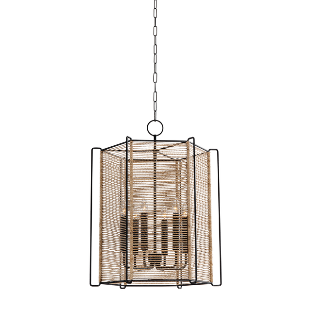 Troy Lighting Ramon TEXTURED BLACK 22W x 22L x 28H Candleholder