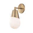 Mitzi Cora Aged Brass 5W x 11.75H Wall Sconce