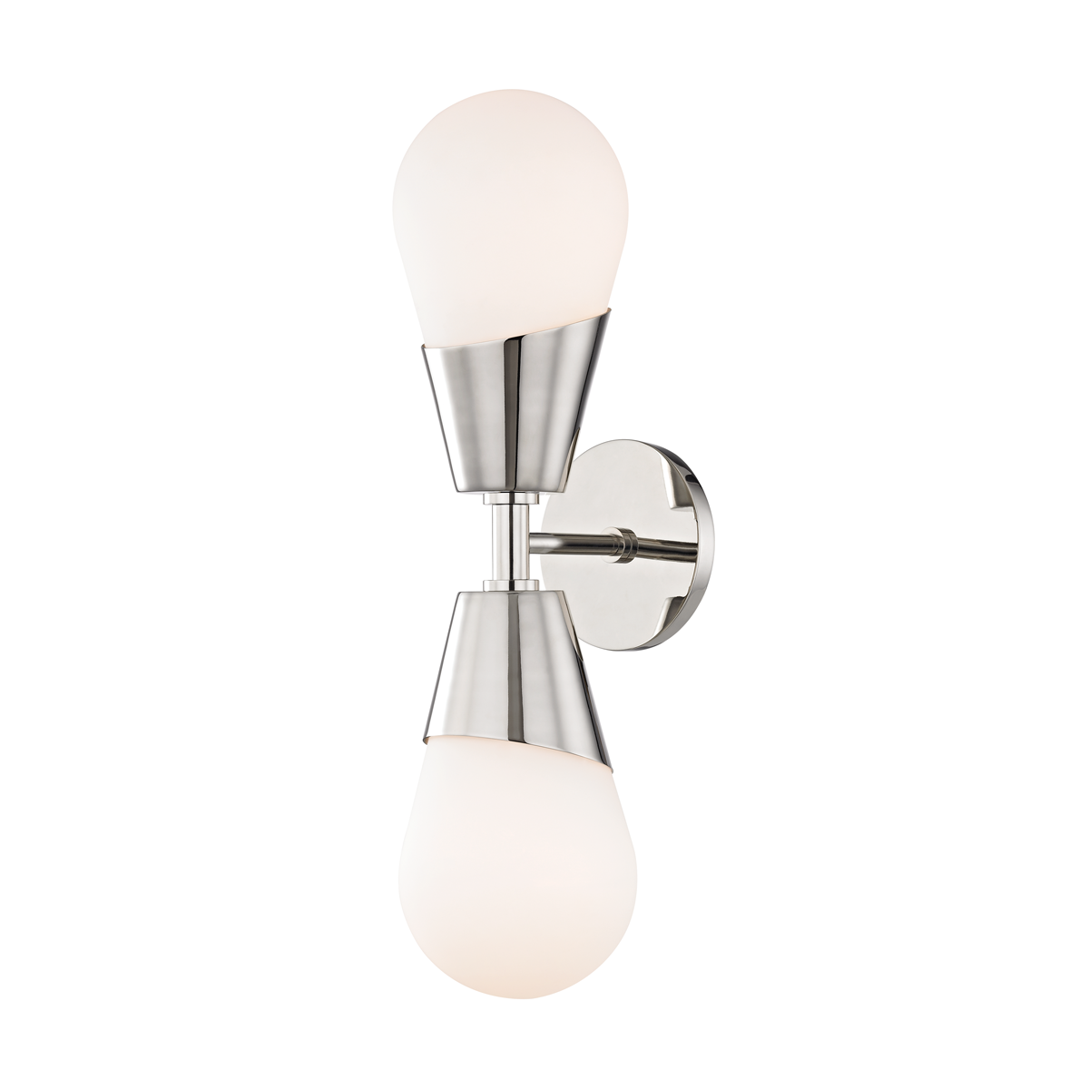 Mitzi Cora Polished Nickel 5W x 19H Wall Sconce