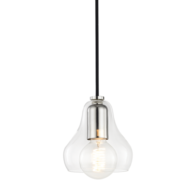 Mitzi Sadie Polished Nickel 5.75W x 7H Pendant