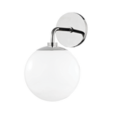 Mitzi Stella Polished Nickel 7W x 11.5H Wall Sconce
