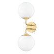 Mitzi Stella Aged Brass 7W x 20H Wall Sconce