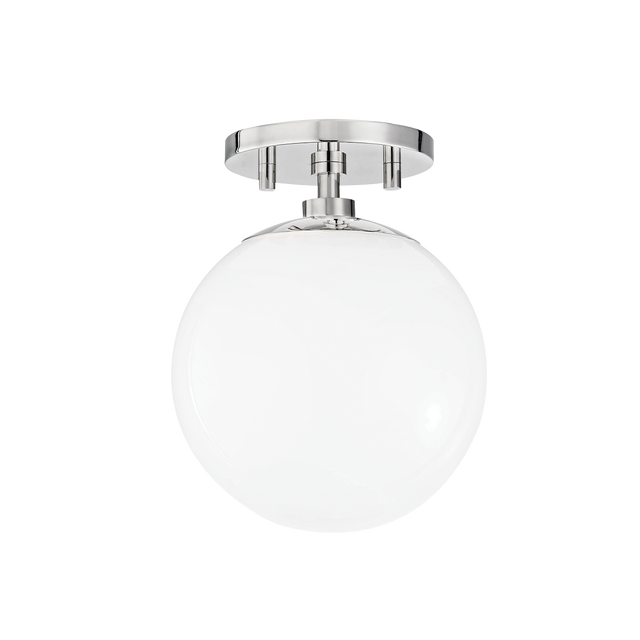 Mitzi Stella Polished Nickel 7W x 9H Semi-Flush Mount