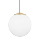 Mitzi Stella Aged Brass 12W x 12H Pendant