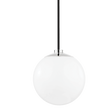 Mitzi Stella Polished Nickel 7W x 7.75H Pendant