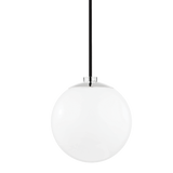 Mitzi Stella Polished Nickel 7W x 7.75H Pendant