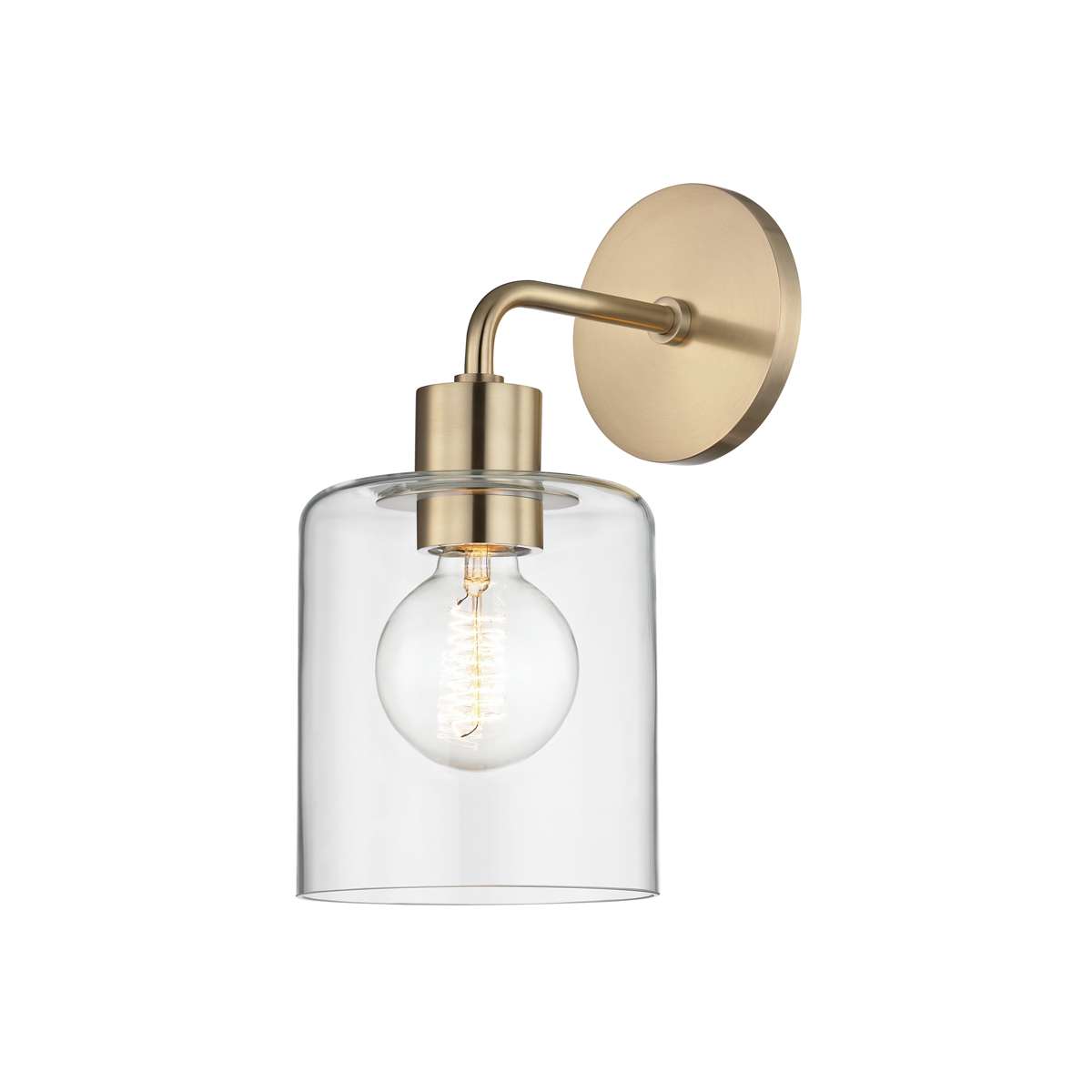 Mitzi Neko Aged Brass 5.5W x 12.25H Wall Sconce