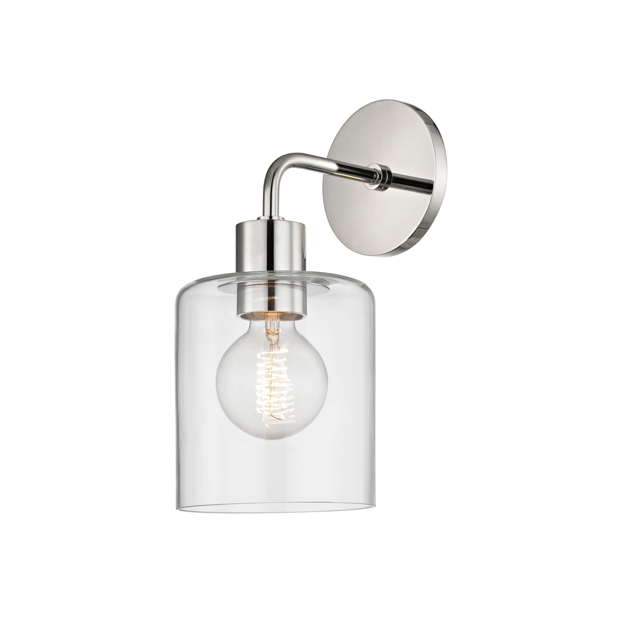 Mitzi Neko Polished Nickel 5.5W x 12.25H Wall Sconce