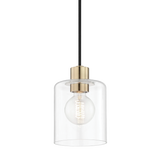 Mitzi Neko Aged Brass 5.5W x 8.25H Pendant