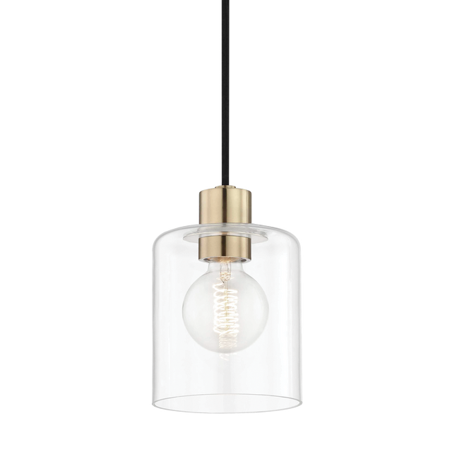 Mitzi Neko Aged Brass 5.5W x 8.25H Pendant