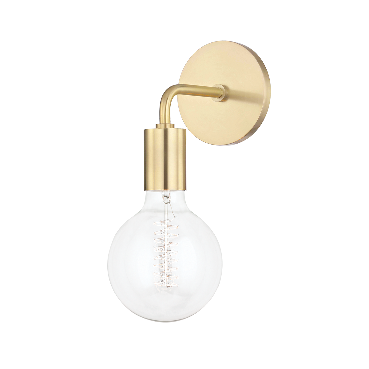 Mitzi Ava Aged Brass 5W x 12.25H Wall Sconce