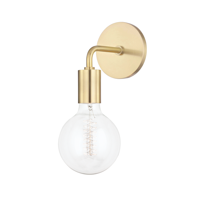 Mitzi Ava Aged Brass 5W x 12.25H Wall Sconce