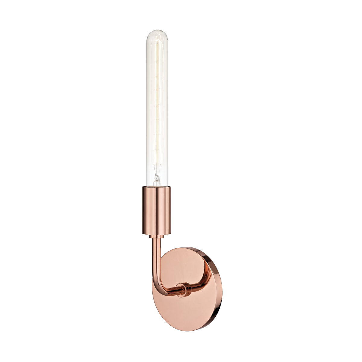 Mitzi Ava Polished Copper 4.75W x 16.75H Wall Sconce