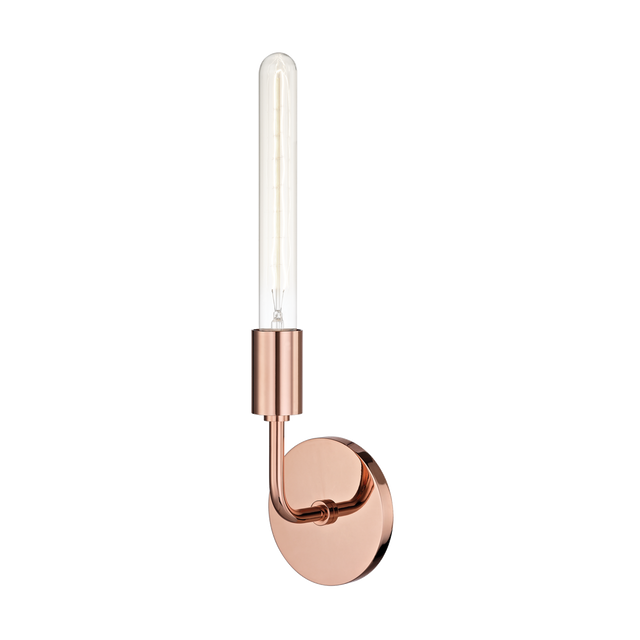 Mitzi Ava Polished Copper 4.75W x 16.75H Wall Sconce