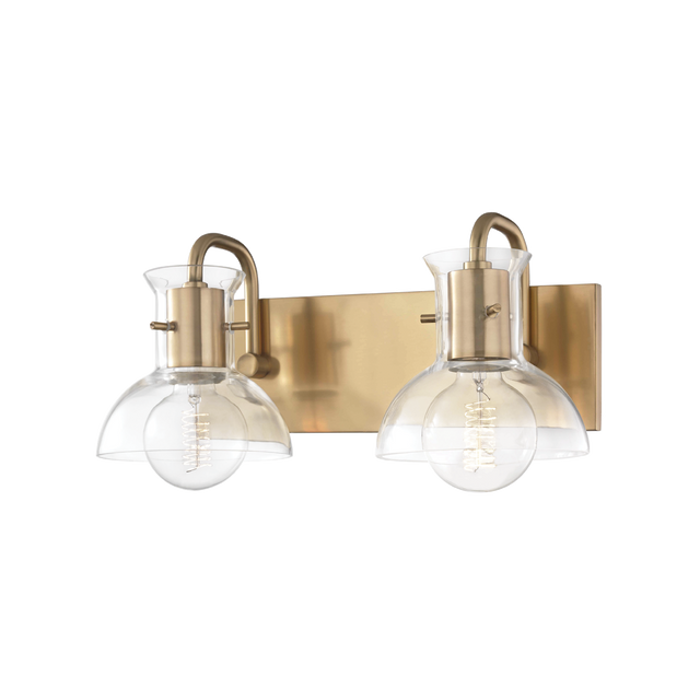 Mitzi Riley Aged Brass 14.5W x 7H Accessory