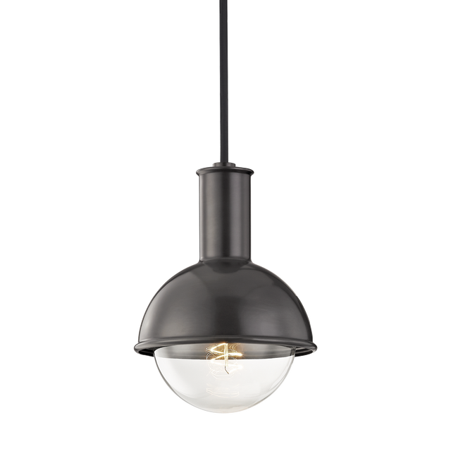 Mitzi Riley Old Bronze 6.25W x 9.5H Pendant