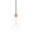 Mitzi Anya Aged Brass 5.5W x 14.5H Pendant