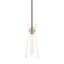 Mitzi Anya Aged Brass 5.5W x 14.5H Pendant