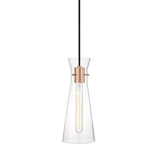 Mitzi Anya Polished Copper 5.5W x 14.5H Pendant