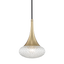 Mitzi Bella Aged Brass 8.5W x 12.75H Pendant