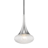 Mitzi Bella Polished Nickel 8.5W x 12.75H Pendant