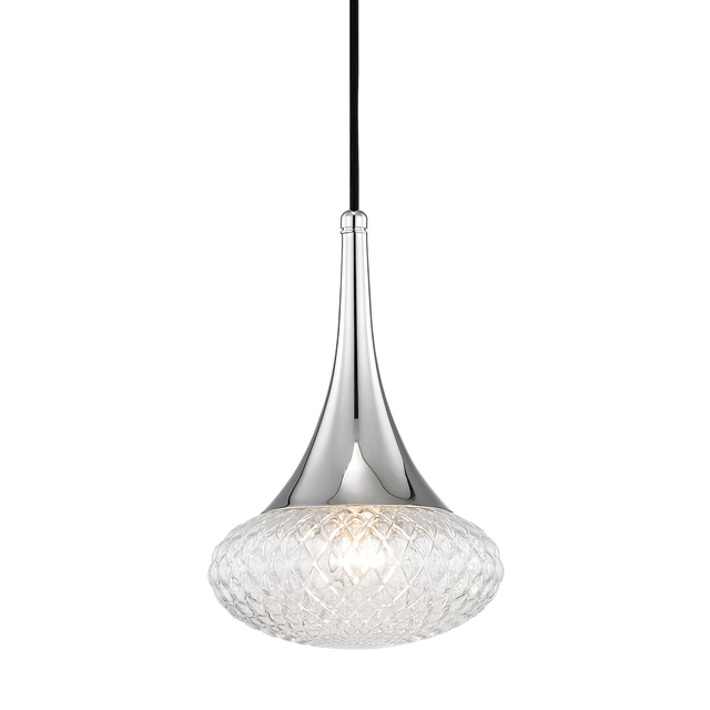 Mitzi Bella Polished Nickel 8.5W x 12.75H Pendant