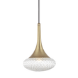 Mitzi Bella Aged Brass 11.75W x 17.5H Pendant