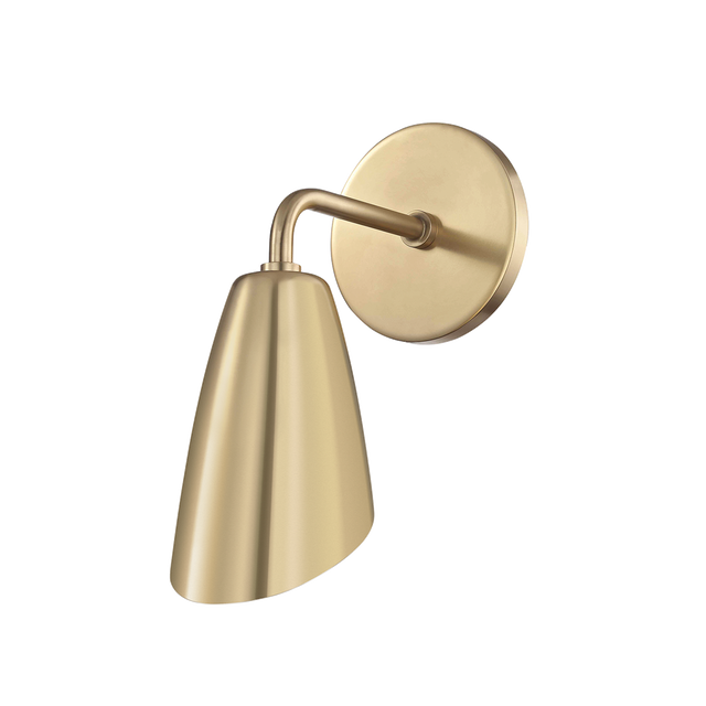 Mitzi Kai Aged Brass 4.75W x 10.25H Wall Sconce
