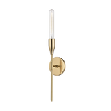 Mitzi Tara Aged Brass 4.75W x 23.5H Wall Sconce