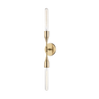 Mitzi Tara Aged Brass 4.75W x 30H Wall Sconce