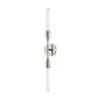 Mitzi Tara Polished Nickel 4.75W x 30H Wall Sconce