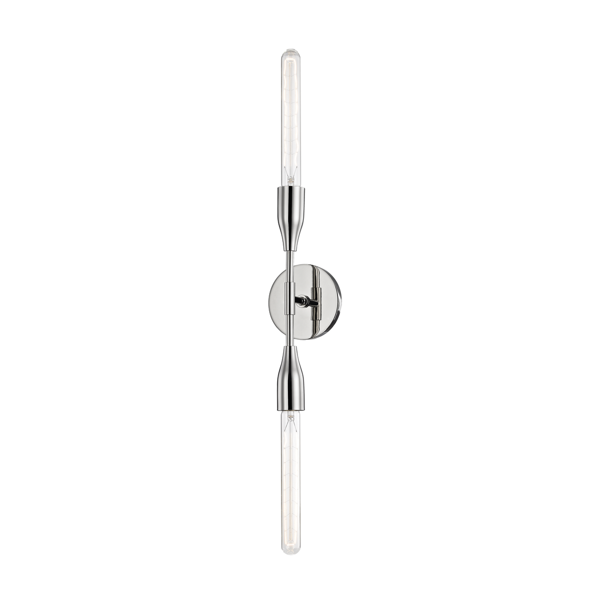 Mitzi Tara Polished Nickel 4.75W x 30H Wall Sconce