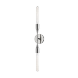Mitzi Tara Polished Nickel 4.75W x 30H Wall Sconce