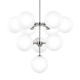 Mitzi Ashleigh Polished Nickel 29.75W x 25H Chandelier