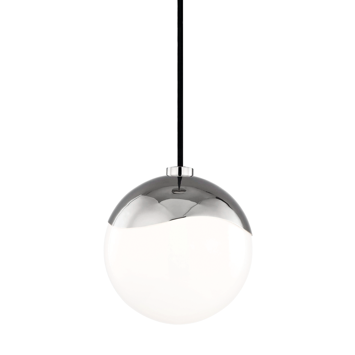 Mitzi Ella Polished Nickel 7.5W x 8H Pendant