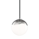 Mitzi Ella Polished Nickel 7.5W x 8H Pendant